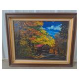 (AK) Framed Denise Painting frame measuring 30