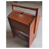 (AK) Wooden Magazine Holder measuring 14 1/4" x