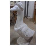 (AK) Concrete Goose Statue 30" tall