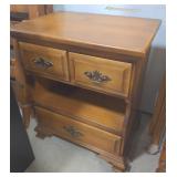 (AF) Empire Wooden Night Stand measuring 22" x 15