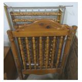 (AK) Wooden Crib Frame Unassembled