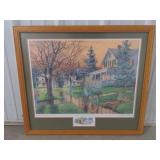 (AY) Framed Charles Peterson "The Daily News"