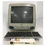 (AO) Apple iMac G3 1998 w/ Keyboard, iDock,