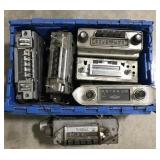 (AO) Lot of Vintage Car Radios