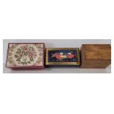 (AN)  Rolex box,  box from Tokyo 1942, Recipe box