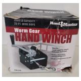 (AN)  Haul Master worm gear hand winch dead poll