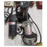 (AN)  Drill Master 1/4 trim router 120 vac /