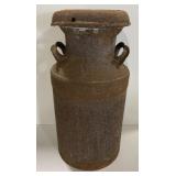 (I) Vintage Metal Milk Jug