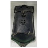 (I) Antique Cast Iron Mail Box