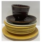 (R) Genuine Fiesta Plates and Cup