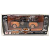 (AG) Maisto 1948 Ford F-1 Pickup and 1958 FLH Duo