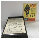 (AG) Vintage G.I. Joe Electric Drawing Set