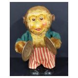 (AG) Windup Monkey Toy Cymbals 5" Tall