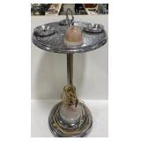 (R) Vintage Chrome Electric Smokers Stand27" Tall