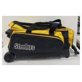 (R) Steelers Travel Bag W/ Wheels