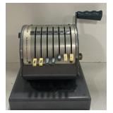 (I) Vintage Pay Master Check Machine