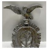 (I) Godbless Our Home Metal Decoration