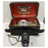 (I) Lot Including Vintage Rolleiflex Camera,