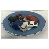 (E) Matchbox & Hot wheels and Enamel Plate