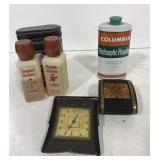 (T) Vintage Antiseptic Powder, Pocket Watches and
