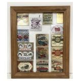 (AG) Framed Collection of Car Show Dashboard