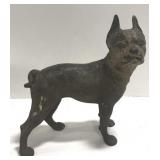 (AG) Antique Cast Iron French Bulldog Doorstop