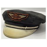 Vintage Harley Davidson Motorcycle Riders