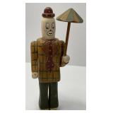 Vintage Wolf Creek Folk Art Circus Clown