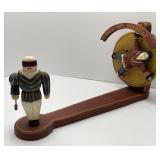 Vintage Wolf Creek Folk Art Circus Musical Knife