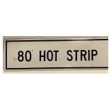 Vintage Steel Mill 80" Hot Strip Masonite