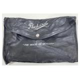 Early Leather Packard Automotive Pouch