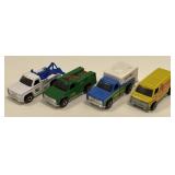 Lot Of 1974 Hot Wheels Redline Trucks / Van