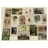 Lot of 17 Antique Postcards