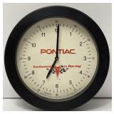 Pontiac Dealership Advertising Wall Clack