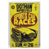 Dothan Napier Field Sports Car Races Cardstock