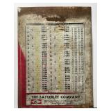 Vintage Satterlee Union Twist Drill Co. Decimal