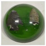 Civil War Bullet / Native American Arrowhead