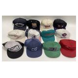 Lot Of 12 Vintage Snap-Back / Trucker Baseball