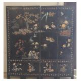 (II) Oriental Style Room Divider 6ft tall