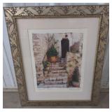 (AK) Framed Mauseen Love Steps and Stones Photo