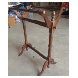 (AK) Wooden Towel Rack measuring 25" x 14 1/2" x