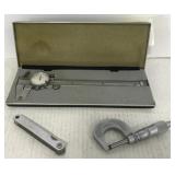 (AH) Craftsman Lot w/ Caliber, Micrometer, and