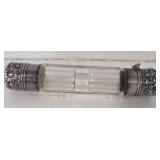 (AN)  Sterling Double Parfum bottle