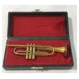 (Z) Brass Trumpet Measuring approx 5" Long