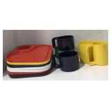 (Z) Plastic Dish Set