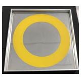 (Z) 15" Steel Frame Mirror