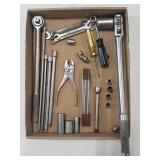 (Z) Flat Various Tools Craftsman Wrench Pliers