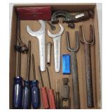 (Z) Flat Various Tools Screwdrivers Wrench Ball