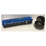 (AN) Pool cue extension and 8 ball camel zippo