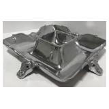 (AN) Arthur Court aluminum cow serving dish
